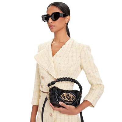 THE EMBOSSED Q MINI BAG